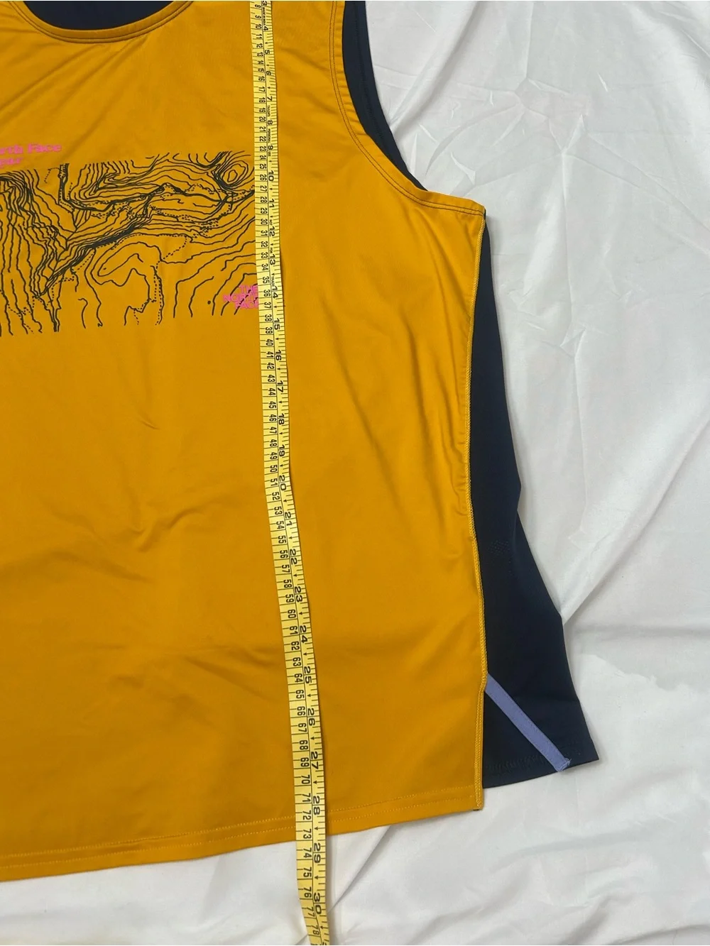 The North Face size tag